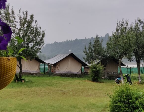 Green stays riverside campsite, Kullu-Manali